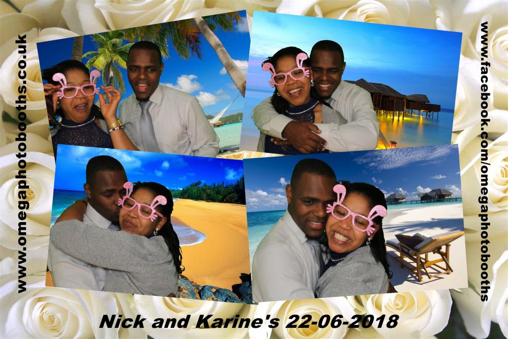 Nick & Karine's Wedding | View more photos from the event at gallery.omegaphotobooths.co.uk/u/Omega-Photobooths/Nick-Karines-Wedding